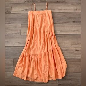 Abercrombie Linen Blend Maxi Dress